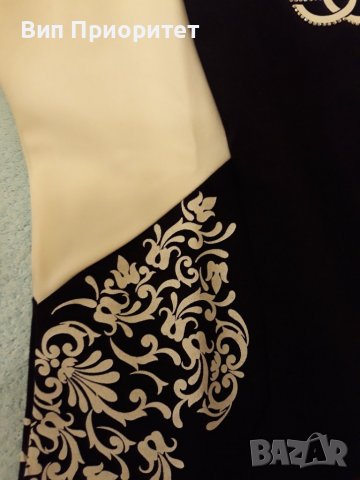 Маркова рокля POP ELITE , Италия , чисто нова с етикета, №38 , с орнаменти , камъни , апликации , снимка 11 - Рокли - 37415500