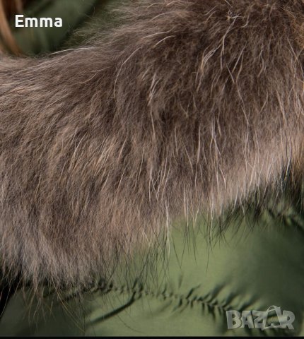 Яке с естествен пух, снимка 3 - Якета - 39357032