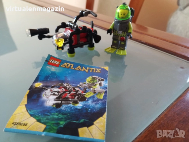 Конструктори Лего подводници - LEGO Alpha Team 4792 и Atlantis 30042, снимка 8 - Конструктори - 50157043