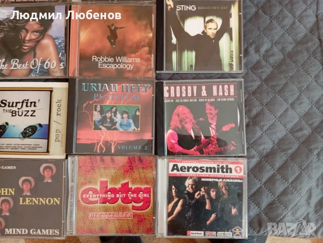 лот 31бр. cd дискове предимно с Рок музика , снимка 2 - CD дискове - 52943682