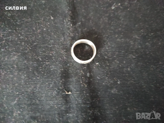 дамски сребърен пръстен , снимка 2 - Пръстени - 52327419