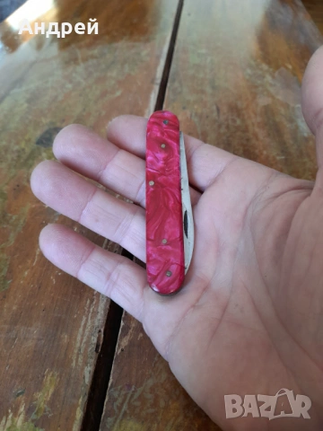 Стар джобен нож,ножче,ножка #178, снимка 3 - Други ценни предмети - 53445599