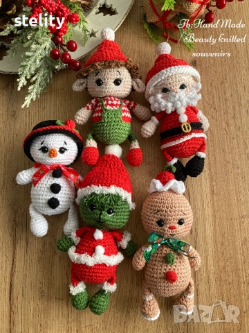 Коледни играчки мини сладурчета