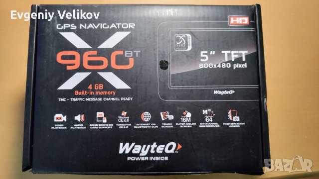 Навигация Wayteq x960BT HD, снимка 5 - Навигация за кола - 39508373