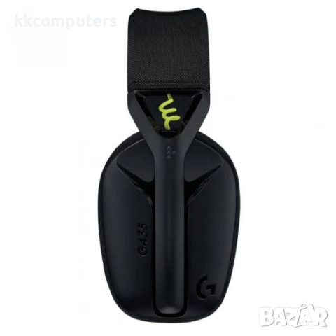 Logitech G435 Lightspeed Wireless, Микрофон, Черни Геймърски Безжични Слушалки, снимка 3 - Bluetooth слушалки - 50639311