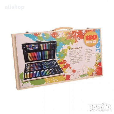 Комплект за рисуване от 180 части, снимка 1 - Рисуване и оцветяване - 37922038