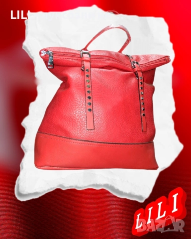 КОЖЕНА ДАМСКА РАНИЦА , снимка 4 - Раници - 52418755