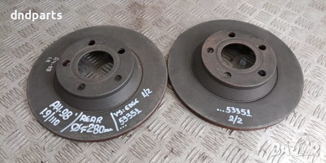 Задни дискове Audi A4 B5 1.9TDI 110hp 1998г.	