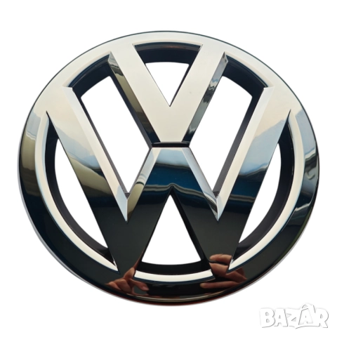 150мм Предна емблема за Фолксваген Тигуан VW Tiguan 2012-16г. ФЕЙСЛИФТ OEM 561 853 600 ULM, снимка 2 - Аксесоари и консумативи - 51616249