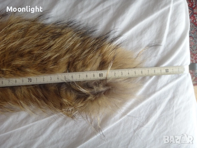 Нова яка от естествен косъм лисица, снимка 6 - Шалове - 53140939