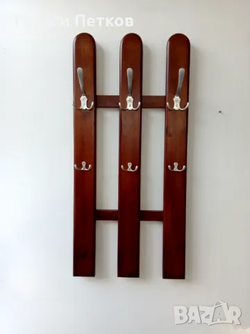 Масивна закачалка с три ребра, снимка 5 - Закачалки - 50332512