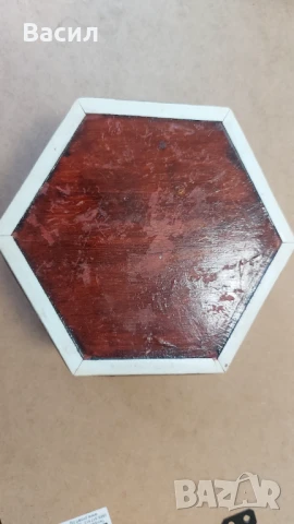 Стара дървена кутия за бижута седеф Интарзия, снимка 2 - Колекции - 50898529