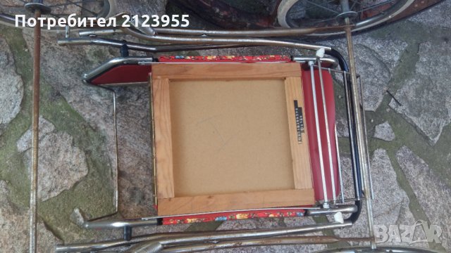 Стара детска количка, снимка 11 - Антикварни и старинни предмети - 24352194