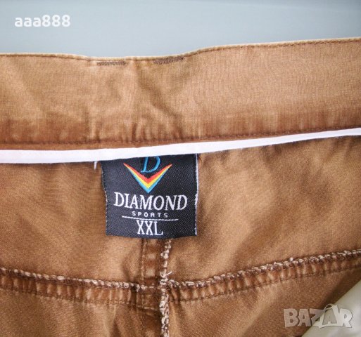 Мъжки къс 3/4 панталон Diamond памук , снимка 7 - Къси панталони - 28177672
