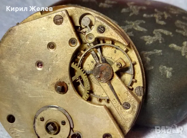 Compensation Balance МЕХАНИЗЪМ от СТАР ШВЕЙЦАРСКИ ПРЕЦИЗЕН ДЖОБЕН ЧАСОВНИК със ЗДРАВ БАЛАНС 44363, снимка 8 - Антикварни и старинни предмети - 48623468