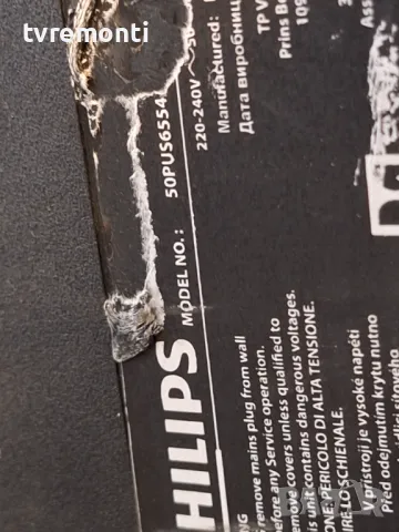 MAIN BOARD , 715G9907-M01-B03-005G,for, Philips 50PUS6554/12 50inc DISPLAY TPT500B5-U2T01.D REV.S01T, снимка 6 - Части и Платки - 48864818