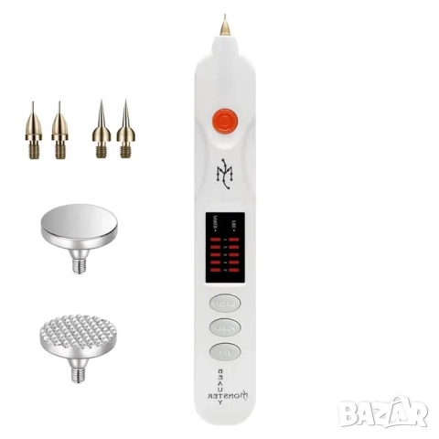 Нов професионален плазма пен, plasma pen за премахване на петна, бенки, снимка 4 - Козметични уреди - 52070971
