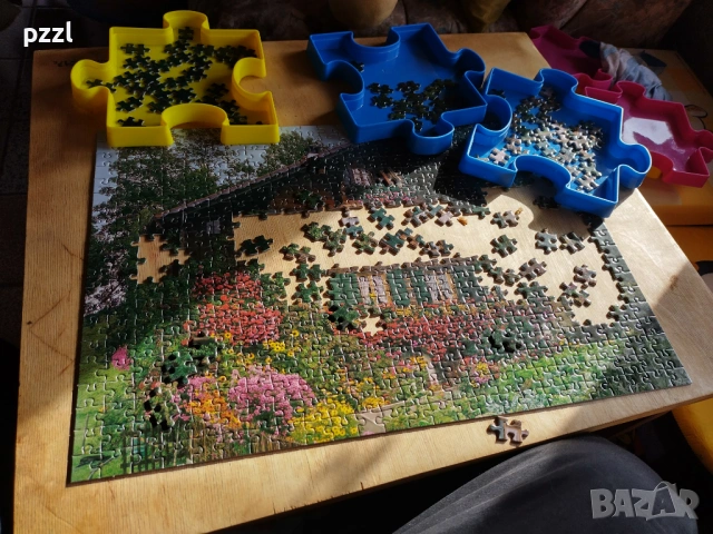 Пъзел "Farm House” Schmidt 1984г. 500 части, снимка 2 - Пъзели - 53139888