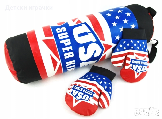 Голяма боксова круша с ръкавици 64см,за тренировка, снимка 2 - Други - 52675129