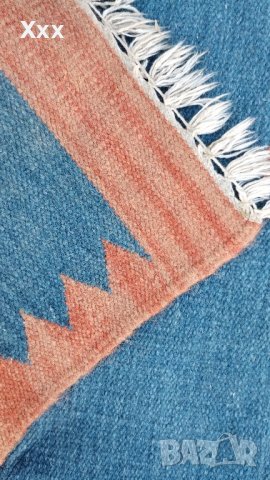 Ръчно тъкана Иранска вълнена пътека., снимка 6 - Пътеки - 44128152