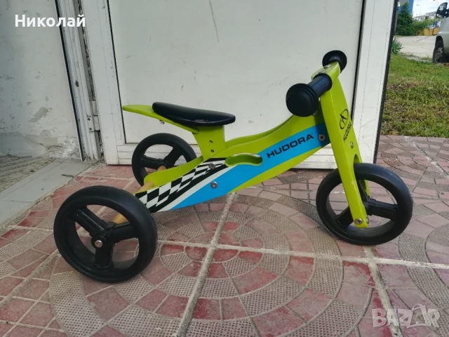 -40% HUDORA 2-в-1 дървен балансиращ велосипед и триколка, снимка 8 - Велосипеди - 50497693