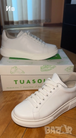 Чисто нови дамски бели маратонки, снимка 2 - Маратонки - 51455514