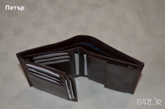 Bruno Banani Texas_5 W320/2639 кафяв вертикален портфейл, снимка 5 - Портфейли, портмонета - 32784669