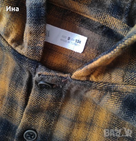 Ризи бархет Zara р-р 134 см. , снимка 5 - Детски ризи - 37893825