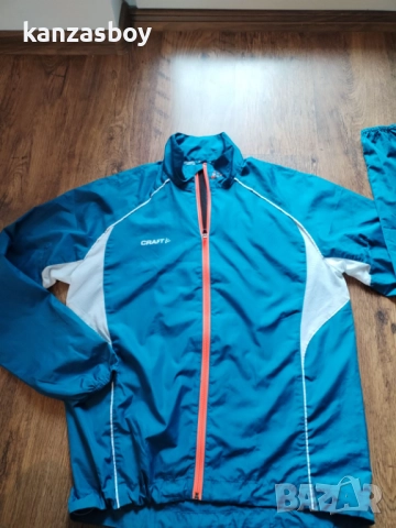 Craft T&F Wind Jacket Men - страхотно мъжко горнище М , снимка 5 - Спортни дрехи, екипи - 51750184