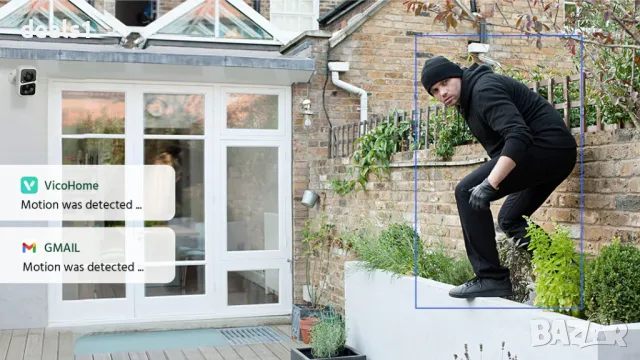 ANNKE Custos 3MP WiFi Външна Охранителна Камера с Възможност За Слънчево захранване, снимка 2 - HD камери - 50192989