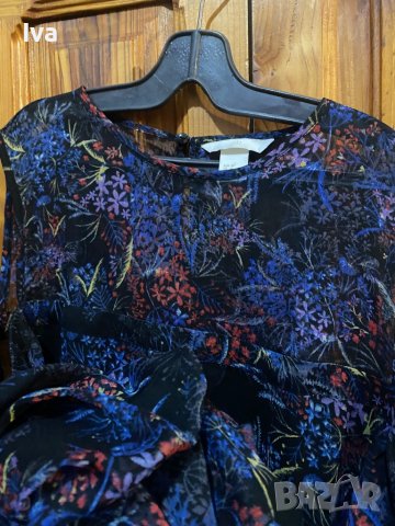 Дамска ефирна блузка с голи рамена, снимка 2 - Ризи - 37427491