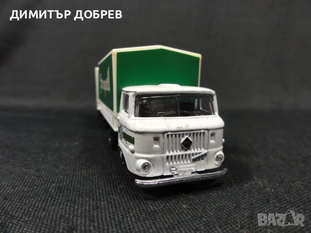 1/87 РЕТРО МЕТАЛНА КОЛИЧКА КАМИОН IFA W50 GRELL, снимка 5 - Колекции - 51120408