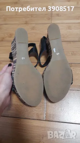 дамски сандали на платформа, снимка 4 - Дамски обувки на ток - 48179254