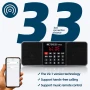 Retekess TR602 цифрово стерео презареждащо се радио,AM FM,TF USB , снимка 6