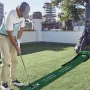 JIMITOP Putting Green Indoor - Постелка за голф с лещовидна 3D задна плоча, връщане на топката, снимка 4