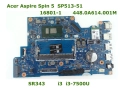 Дънна платка ACER Aspire SPIN 5 SP513-51 i3-7100U 16801-1 448.0A614.001M NBGK41100, снимка 1