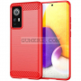 Xiaomi 12 / 12X - Удароустойчив Силиконов  Гръб - Карбон, снимка 6