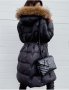 Дълго зимно дамско яке с качулка ХЛ последен размер   , снимка 3