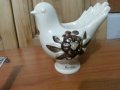 Немски порцелан фигура гълъб , снимка 2