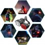 Комплект акумулаторни, водоустойчиви светлини за велосипед USB 078, снимка 10