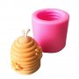 Силиконова форма за свещи - кошер тръвна свещ молд пчела пчели, снимка 1 - Други стоки за дома - 28421294