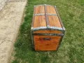 Стар дървен сандък/ракла/скрин, снимка 4