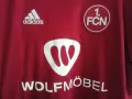 1. FC Nürnberg Adidas оригинална футболна тениска фланелка Нюрнберг , снимка 5