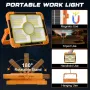 MUEZDUR 100W преносима работна светлина, 466 LED 10000 LM, 5 режима, USB и соларно захранване, снимка 2