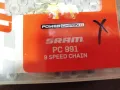 Верига 9 скорости за велосипед колело sram pc 991, снимка 2
