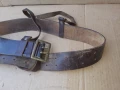 Стар военен строеви офицерски колан с портупей , униформа, снимка 3
