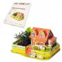 3D пъзел "Луксозна къща" с жива градина, снимка 1 - Игри и пъзели - 32387223