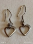 Романтични висящи сребърни обеци във формата на сърце ❤️ стил и елегантност 48089, снимка 5