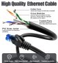 Ethernet кабел 20m, Cat 6 RJ45 1000Mbit/s черен, снимка 3