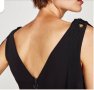 Черна рокля ZARA XS/S размер, снимка 3